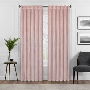 lot 82 image: Set of 2 Harper Velvet Absolute Zero Blackout Window Panel - Eclipse - 50 x 63