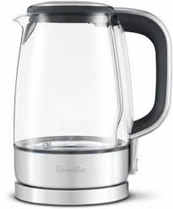 lot 156 image: Parini Electric Kettle Automatic Shutoff Glass Stainless 1.7 Liter