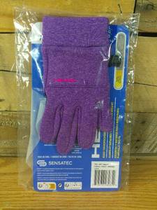 lot 173 image: HEAD Kids Touchscreen Gloves PinkPurple (Large)
