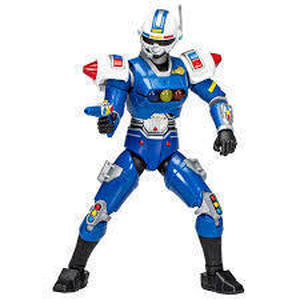 lot 200 image: Power Rangers Lightning Collection Deluxe Turbo Blue Centurion