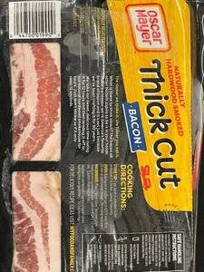 Oscar Mayer Thick Cut Bacon - 2 Packs 16oz Each