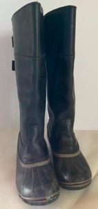 lot 44 image: SOREL Slimpack Tall II Equestrian Waterproof Riding Mukluk BOOTS Ladies sz 9