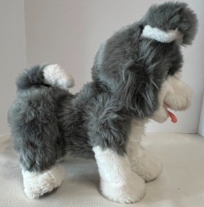 lot 36 image: Vintage FurReal Ricky Trick - Lovin Husky play Toy - Working