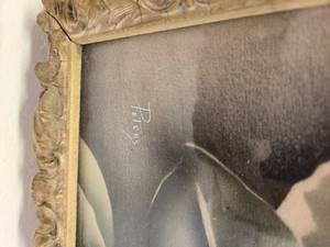lot 13 image: Art Deco Peter NEWMAN Airbrushed Magnolia Print
