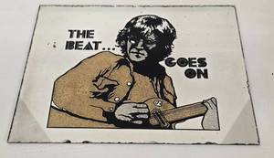 lot 65 image: Vintage 80s John Lennon Carnival Mirror The Beat...Goes On