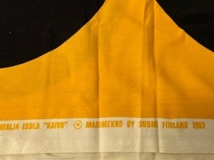 lot 75 image: Vintage MARIMEKKO Vintage KAIVO Maija Isola 1965 Suomi Finland Fabric