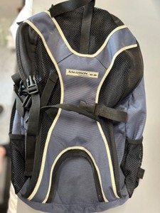 lot 87 image: SALOMON DR 85 Power Arch Inline Skates With Carrying Backpack Bag