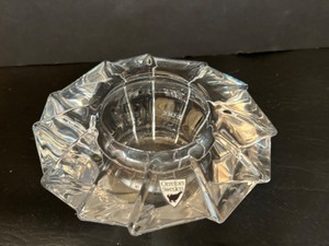 lot 216 image: Vintage ORREFORS Sweden Crystal Candle Holder Votive