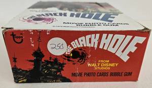 lot 171 image: Vintage The Black Hole 1979 Trading Cards - Full 36 Packs Box 
