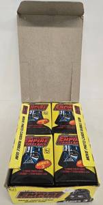 lot 181 image: 1980 Topps Star Wars THE EMPIRE STRIKES BACK Full Yellow Box 
