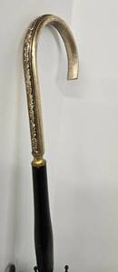 lot 257 image: Trio of Vintage Umbrellas or Parasols w Fancy Handles