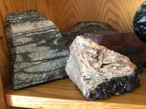 Collection of Assorted Large Rocks Minerals etc
