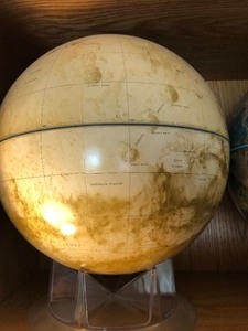 Very Cool Group of 3 Planet Globes wStands