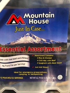 2 Unopened Cases of MOUNTAIN HOUSE Survival Food