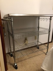 Stainless Steel NSF Rolling Table