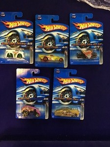 lot 43 image: Unopened Complete Set of Crazed Clowns Series Hot Wheels