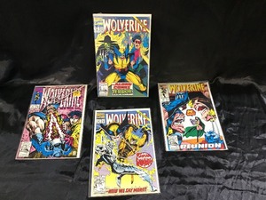 lot 51 image: 4 Plastic Sleeved 30th Anniversary Wolverine Vintage Comic Books