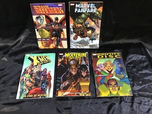 lot 65 image: 5 Never Used Marvel Books