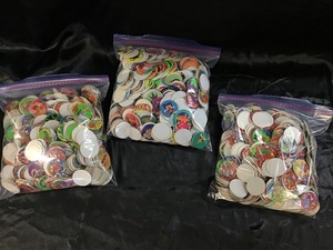 lot 66 image: 3 Bags of Vintage Pogs