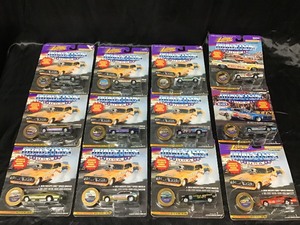 lot 80 image: 12 Unopened Johnny Lightning Dragsters USA Series No.1