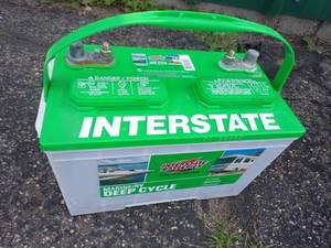 lot 65 image: Marine  RV Deep Cycle Interstate Battery