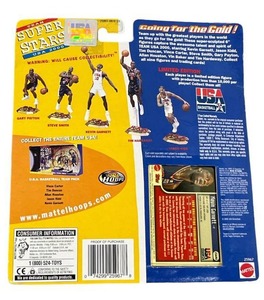 lot 45 image: Limited Edition 2000 Kevin Garnett Team USA Super Stars Action Figure (Sealed)