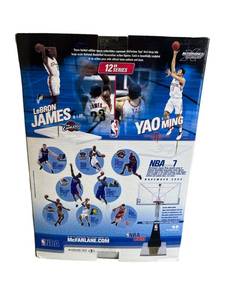 lot 50 image: 2004 McFarlane Toys Sports Picks 12 LeBron James Cleveland Cavaliers Action Figure (Sealed)