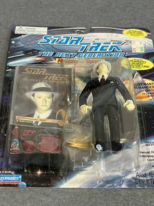 lot 68 image: 1995 Playmates Star Trek Holodeck Series Lt. Commander Data Action Figure - Sealed with package wear
