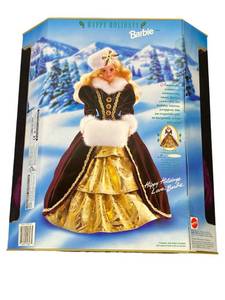 lot 73 image: Vintage 1996 Special Edition Holiday Barbie - Sealed with some package wear
