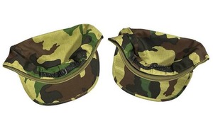 lot 95 image: Vintage Crowd Caps Green Camo Adjustable Army Caps (New Old Stock)