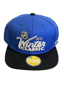 lot 101 image: 2012 NHL Winter Classic Reebok Snapback Hats (New Old Stock)