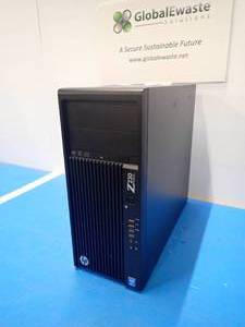 lot 6 image: HP&nbspZ230 Tower Workstation &nbspINTEL CORE I7-4790 3.6 Ghz  16GB DDR3 RAM  NO HD  NO OS  Includes CAB-AC power cable 