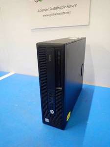 lot 10 image: HP ProDesk 600 G2 SFF PC &nbspINTEL CORE I5-6500 3.2 Ghz  4GB DDR4 RAM  500GB HD  NO OS  Includes CAB-AC power cable 