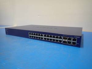 lot 17 image: Netgear&nbspProSafe 244 Smart Switch FS728TP  Includes CAB-AC power cable