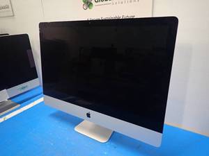 lot 21 image: Apple&nbspiMac18,3 A1419 MNE92LLA &nbspINTEL(R) CORE(TM) I5-7500 CPU  3.40GHZ  16GB DDR4 SDRAM  500GB SSD  Includes IOS and power cable  cracked screen