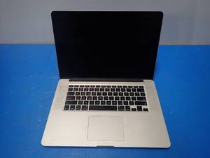 lot 45 image: Apple&nbspMacBookPro11,5 A1398 &nbspINTEL CORE I7-4980HQ 2.8 Ghz  16GB DDR4 SDRAM  500GB SSD  15.4 screen with 2880 x 1800 Resolution  No Charger  Includes IOS  Logo cracked, small marks in screen, worn around edges