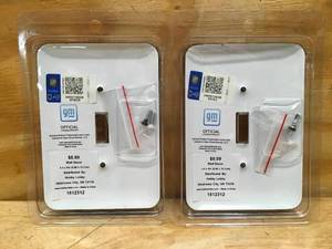 lot 48 image: Lot of 2 - Chevrolet Light Switch Covers