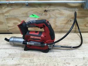 lot 26 image: Milwaukee Grease Gun Model # 2646-20 (Tool only) (Retail $229)