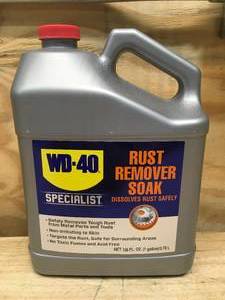 lot 63 image: WD-40 Rust Remover Soak 1 Gallon Jug