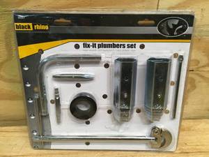 lot 92 image: Black Rhino Fix-It Plumbers Set Model # 00247