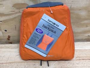 lot 96 image: Samsonite Folding Backpack