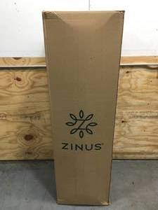 lot 7 image: Zinus 13 Inch Comfort Essential Pocket Spring Hybrid Queen Size Mattress (Retail $530) 07242486