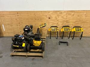 lot 101 image: DEWALT Pressure Washers for Parts or Repair