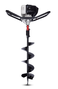 lot 104 image: LEGEND FORCE 52 cc 2-Cycle Gas Powered 1-Man Earth Auger with 8 in. Bit (retails for $399)