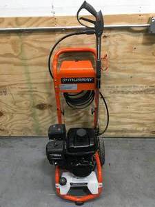 lot 16 image: Murray 3200 max psi 2.5 max gpm gas powered pressure washer Model # PW 3200