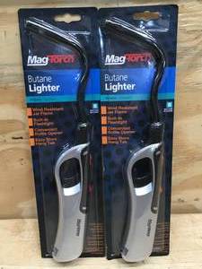 lot 145 image: Lot of 2 - Mag-Torch Butane Lighter