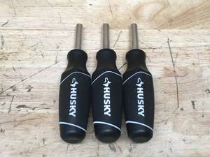 lot 156 image: Lot of 3 - Husky Drill Bit Holders
