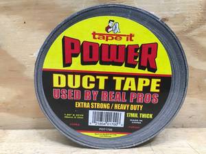 lot 171 image: Power brand black duct tape 0725243.95