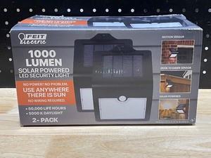 Solar Powered LED Security Light