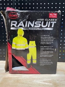High Visibility Rainsuit ANSI Class 3